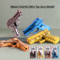 1:6 Mini Toy Gun Model Elaborate 95 MP7 Colt M4 M10 Desert Eagle Revolver Alloy Metal Fake Gun Collection Birthday Gifts