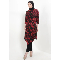 Kani Assymetrical Tunic In Black
