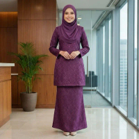 KURUNG MODERN RIAU ADRIANA SOFT BROCADE KAIN DUYUNG A
