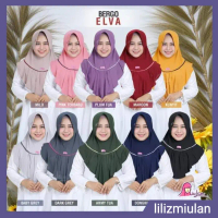 Jilbab dewasa Bergo Elva Miulan - Kunyit