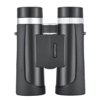10x42 Compact Binoculars Black HD Waterproof FMC Coated Wide Angle Outdoor Camping Hunting Bird-watching Binocular Telescope