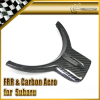 Promotion Car-styling For BRZ ZC6 Toyota FT86 ZN6 Scion GT86 Carbon Fiber Steering Wheel Spoke Cover RHD