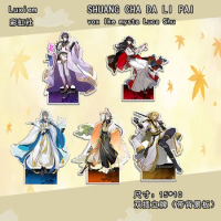 Anime Luxiem VTuber vox mysta luca ike shu Ancient Costume Acrylic Stand Model Figure Plate Cosplay Desktop Toy Gifts