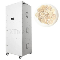 30 Trays Food Dried Fruit Machine Dryer For Vegetables Dried Fruit Meat Stainless Steel Dehydrator Fruit Drying Machine