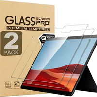 2pcs Screen Protector Tempered Glass For Microsoft Surface Go 2 3 10.5 Pro 4 5 6 7 8 9 X 12.3 HD Clear Anti Scratch Tablet Film