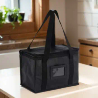 Portable Food Carrier Large Capacity Thermal Storage Bag Versatile Hot Cold Thermal Bag for Outdoor Picnic