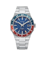 นาฬิกาข้อมือผู้ชาย Citizen รุ่น NB6030-59L อัตโนมัติ Series 8 GMT ขนาด 41 มม. สีฟ้า