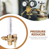G5/8 Argon CO2 Mig Tig Flow Meter Pressure Reducer Gas Regulator Flowmeter Gauge
