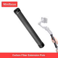 Upgrade Gimbal Extension Pole Carbon Fiber Bar 14" Universal Rod for DJI OSMO Mobile 3 4 5, OM 4 5, ZHIYUN Smooth 4 DSLR Camera