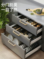 廚房抽屜分隔餐具收納盒家用櫥柜內置分格刀叉筷子置物架廚具收納