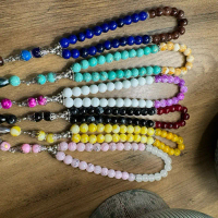 Tasbih 33beads glass pearl