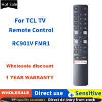 ZF applies to For TCL Android 4K LED Smart TV RC901V FMR1 No Voice Remote Control 43P725 65C728 50P728 L32S525 65C828