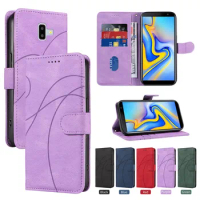Case For Samsung Galaxy J4 2018 J6 Plus Leather Case For Samsung Galaxy J3 2016 J5 J7 Prime Phone Case Wallet Flip Cover