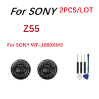 2pcs/lot Z55 Battery For Sony WF-1000XM3 WF-SP900 WF-SP700N WF-1000X ZeniPower Battery TWS Earphone 3.7V 65mAh CP1254