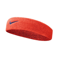 Nike 頭帶 Swoosh Headband 男女款 運動 路跑 健身 防止頭髮干擾 吸汗 橘 藍 N0001544804OS