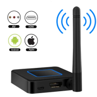More Stable 2.4G 5G Car Auto Home Wireless HDMI AV RCA Media Streamer Mirroring Screen AirPlay Miracast Android tv stick anycast