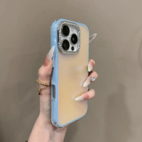 Sarung Pelindung Kalis Kejutan, Berkualiti Tinggi, Kanta Berlian Berubah Warna Laser, Fesyen Wanita,