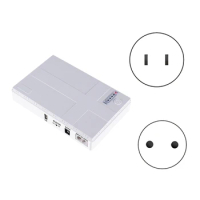 9V 12V Mini UPS Uninterruptible Power Supply UPS USB 10400Mah 18W Battery Backup For Wifi Router CCTV (US Plug)