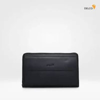 Tas Pria Delco by Elizabeth Clutch 0716-0875 Black
