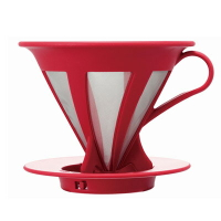 金時代書香咖啡  HARIO V60免濾紙紅色濾杯  CFOD-02R