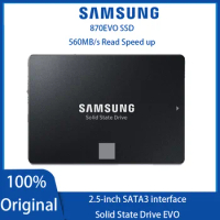 SAMSUNG 2.5'' SATAIII SSD 870Evo 4T 2T 1T 500GB 250GB Internal Solid State Drive Storage Disk For Desktop or Laptop