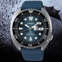 【SEIKO 精工】PROSPEX系列 愛海洋 鬼蝠魟 潛水機械腕錶 禮物推薦 畢業禮物(SRPF77K1/4R36-06Z0H)