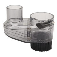 Kasut Habuk Penghala CNC, Diameter 52mm, But Habuk CNC Jelas, Diameter Hos 38mm, Sesuai untuk Motor 