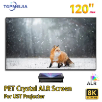 ALR CLR UST PET Black Crystal Ambient Light Rejecting Frame Projection Screen120 Inch for 4K Ultra Short Throw Projector
