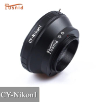 High Quality CY-Nikon1 Lens Mount Adapter for All Contax/Yachica CY/YC mouth lens to Nikon 1 J1 J2 J3 V1 V2 V3 Cameras