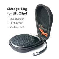 Hard Travel Carrying Case for JBL Clip 4 Portable Bluetooth Speaker Storage Bag EVA Waterproof Shockproof Speaker Protective Box