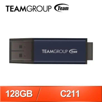 TEAM 十銓 C211 128GB 紳士碟 USB 3.2 隨身碟