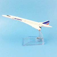 โมเดลเครื่องบินของเล่นโมเดล Concorde, 16cm, Air France, ของขวัญวันเกิด, จัดส่งฟรี