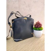 Tas Kulit Papillon Bandung K3301 26x24 Cm Dongker