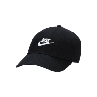 Nike U NK Club Cap U CB FUT WSH L 黑色 老帽 休閒 運動 遮陽 運動帽 鴨舌帽 FB5368-011