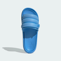 【adidas 愛迪達】ZPLAASH 運動拖鞋 運動 休閒 海邊 夏日 女 螢光藍(IF8663 ∞)