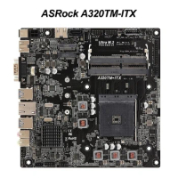 MINI ITX NEW ASRock A320TM-ITX A320TN Motherboard Socket AM4 DDR4 A320 A320M Original Desktop Mainboard Used Mainboard