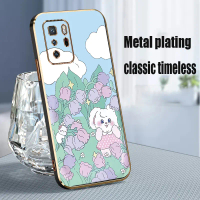 casing hp Bunga gadis lucu casing ponsel phone case for Xiaomi Poco X3 GT,Bunga pattern,cute,TPU mat