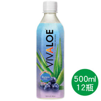 【史代新文具】VIVALOE 藍莓蘆薈 (500mlx12瓶)