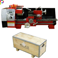 Mesin Alat Bubut Logam Mini Lathe Metal Work Bench Aluminium High Power Brushless Motor 1100W 400mm