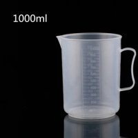 Silicone Measuring Cup Transparent Plastic Measuring Cup