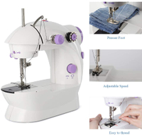Portable Sewing Machine, Mini Electric Sewing Machines, Household Lightweight Hand Sewing Machine for Beginners