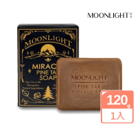 【Moonlight 莯光】松焦油奇蹟護膚皂 120g(獨門2.5%松焦油)