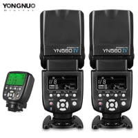 YONGNUO YN560 IV YN-560 IV 560IV 2.4G Wireless Flash Speedlite with Radio Master Mode for Canon 6D 7D 60D 70D Nikon