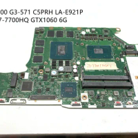 LA-E921P NBQ2B11001 NB.Q2B11.001 For ACER Predator Helios 300 G3-571 Motherboard SR32Q I7-7700HQ CPU GTX 1060 6G