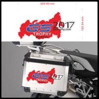 For BMW F700GS F750GS F 700 GS One Pair Trunk Motorcycle Top Side Box cases panniers Luggage Aluminium Stickers ADV GS Adventure