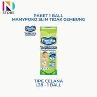 MamyPoko Pants Xtra Kering Slim S32/M30/L28/XL23 1 Ball (Tidak Gembung) MPP SLIM-L28 1 BALL