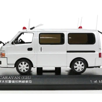 RaiS Nissan Caravan E25 2012 Police Headquarters Wireless Tram 1:43Metal Die-cast Model Collection Car Toy