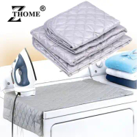 Table Top Ironing Mat Laundry Pad Portable Travel Clothes Protector Board Press Heat Blanket Iron Board Alternative Cover