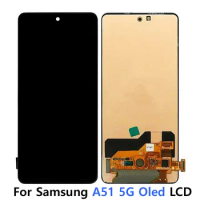 Tested AMOLED LCD Screen For Samsung A51 5G LCD For Samsung A516 A516F LCD Display Screen Touch Digitizer Assembly Repair Parts