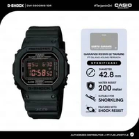 G-Shock Jam Tangan Pria DW-5600MS-1DR Water Resistant Original